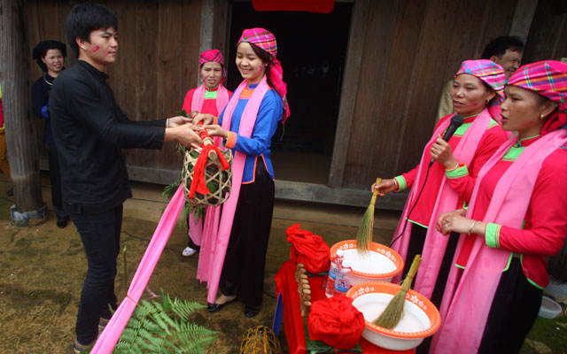 Like the ethnic minority community in Vietnam, the Giay people in Sapa Vietnam have life cycle rituals for each person from birth to death